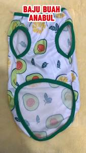 Baju Kucing & Anjing Motif Buah Tropikal Lucu - Kaos Murah