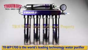 TROUWIDS Water Filter Drinking Water 5-Stages Water Purifier SUS-304 Penapis Air Ultrafiltration Water Filters For Home