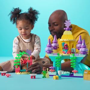 LEGO DUPLO 10435 Ariels Magical Underwater Palace (116 Pieces) Building Block Toys Mainan Block