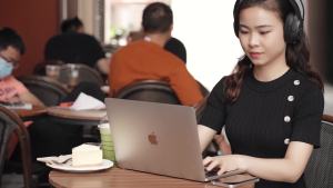 EKSA H6 Wireless Headphones Bluetooth 5.0 Headset with USB Dongle ENC Call Noise Cancelling Mic 30H Playtime For Office Computer