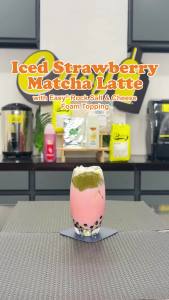 EASY BRAND Matcha Milktea Improved Base Powder 1KG - Indulge in the exquisite world of matcha