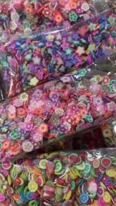 ฟีโม่1000 ชิ้น ของตกแต่ง Slime งาน D.I.Y. ตกแต่งเล็บ ต่างๆ