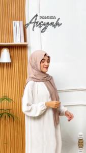 PASMINA JERSEY BEST SELLER RIVANTIE AISYAH PASHMINA / JILBAB PASMINA INSTAN MODEL YAMAN INCLUDE INNER