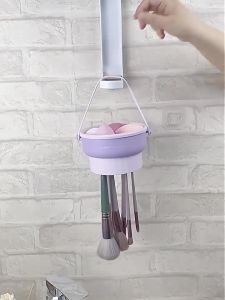 ที่ล้างแปรงแต่งหน้า ชามซิลิโคนล้างแปรงแต่งหน้า 3 In 1 อ่างซิลิโคนล้างแปรงแต่งหน้า พับได้ ตากได้ วัสดุซิลิโคน ปลอดภัยต่อการใช้งาน อ่างซิลิโคนล้างแปรง