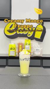 Easy Brand Cream Frappe Base Powder 1Kg - Imagine: velvety smooth frappes, decadent desserts, and rich luxurious sauces