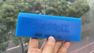 Durable Rubber Replacement Blade for Bluemax Ice Scraper Window Tint Squeegee Vinyl Car Wrap Tool Cleaning Water Wiper Blue Max Tint Tool Bluemax Rubber Blade Squeegee Wiper Water Scraper Window Tint Clean Tool