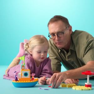 LEGO DUPLO Peppa Pig 10432 Peppa Pig Boat Trip (23 Pieces) Building Blocks for Kids (2 Tahun+)