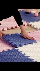 60x60cm แผ่นโฟมปูพื้น แผ่นรองคลาน แผ่นปูพื้นเด็ก รองคลาน EVA แผ่นจิ๊กซอว์ปูพื้น เสื่อรองคลาน แผ่นโฟมจิ๊กซอว์ปูพื้น 2.5cm