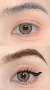 PINKFLASH Eyes Makeup Set Lengthen Mascara +Eyeliner Stamp + Eyebrow