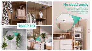 Spy camera wifi FHD4K ip Camera กล้อง​ไร้สาย​ กล้อง​จิ๋ว​ กล้อง​แอบ​ถ่าย​ กล้อง​วงจรปิด​ กล้อง​สายลับ​ กล้อง​รูแขม​ กล้อง​งู​ กล้อง​บันทึก​ภาพ​ กล้อง​วีดีโอ​ กล้อง​DIY