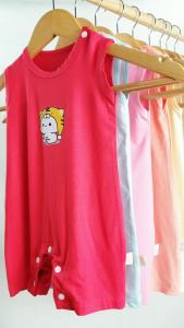 Body Đùi Sát Nách Cotton Tre Cho Trẻ Sơ Sinh Bé Trai Bé Gái