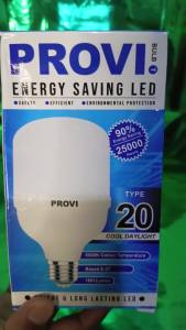 Lampu LED Provi Super Terang Bergaransi Cahaya Putih 6500K 3W-21W