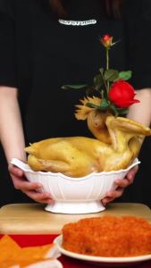 BÁT THUYỀN Đựng Gà Cúng - Đĩa Đựng Hoa Quả Trưng Bàn Thờ Ngày Lễ Bằng Nhựa Size 31x16x10cm - Dĩa Đựng Thức Ăn  Khay Đựng Đồ Ăn Vặt Hoa Quả Decor Để Bàn