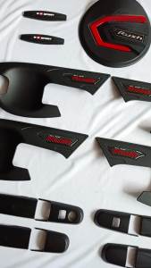 Set Outer Cover Door Handle Tank Cover Doorguard Mobil All New Rush 2018 - 2023 All Variant