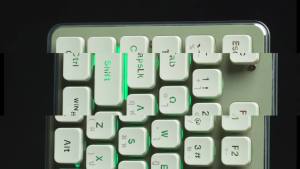 Nubwo NK-32 Keyboard Gaming Membrane Switch/Rubber Dome Switch คีย์บอร์ดเกมมิ่ง มีไฟ สีใหม่ Green Matcha ปุ่มนุ่ม