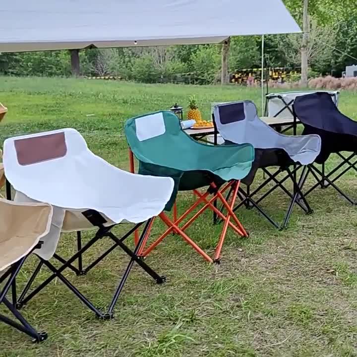 Camping Chairs Plastic Folding Chairs Outdoor Round Folding Chair