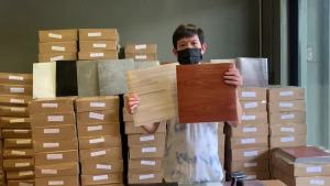 【2025อัพเกรดรุ่นหนาขึ้น】กระเบื้องยาง 30×30cm PVC กาวในตัว กันน้ำ กระเบื้อยางลายไม้ กระเบื้องลายหินอ่อน