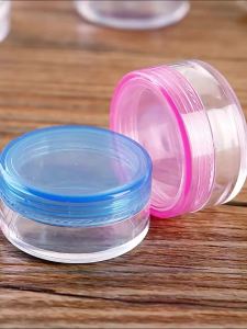 MallMainan-K178 Tempat Cream Mini 5gr Pot Jar Cream Bulat Serbaguna / Pot Cream Wadah Kosmetik