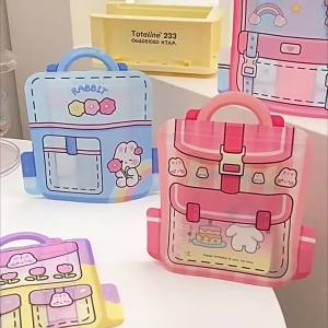 SK-C1095 Kantong Plastik Ziplock Tas Sekolah Bingkisan Ultah / Klip Souvenir Goodie Bag Kecil Snack