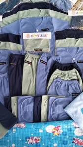 50 Pcs Perlengkapan Baju Bayi Baru Lahir Paket Hemat
