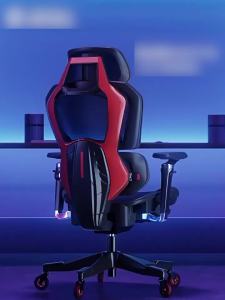 GAMEFORGE X TEKPOLY Ergonomic chair waist protection computer chair backrest chair office breathable reclining mesh chair