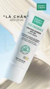 Combo 2 Tuýp Kem chống nắng MartiDerm Proteos Screen SPF 50+ Fluid Cream