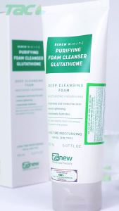 Sữa Rửa Mặt Dưỡng Trắng Da Thải Độc Da Cao Cấp BENEW WHITE PURIFYING GLUTATHIONE 150ml