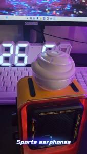 Skyworth SEP019 TWS Bluetooth wireless headset หูฟังไร้สาย หูฟังบลูทูธ หูฟังเกมมิ่ง หูฟังกีฬา หูฟังพร้อมไมโครโฟนรับสาย ฟังเพลง บลูทูธ 5.3 ของแท้ รุใหม่