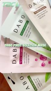 Mặt nạ miếng đắp mặt nạ cao cấp DABO First Solution Mask