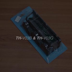 VONE Rak Tempat Sikat Gigi Kamar Mandi 3 Cangkir Alumunium Tahan Air TH-V03 (VONE LITE)