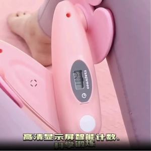 LCD Screen Hip Trainer Premium Kegel Exerciser and Resistance Band Pelvic Floor Strengthening Device and Booty Exercise Peralatan senaman peha dengan paparan Mesin senaman kaki dengan monitor LCD Pengetat peha dengan paparan digital