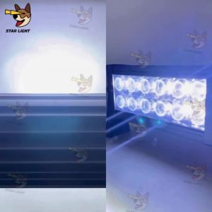 Universal 12 LED Bar Fog Side Bracket 5249 for Motorcycle Lighting