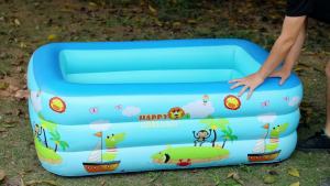 Portable Inflatable Swimming Pool: A Durable & Thickened Option for Families