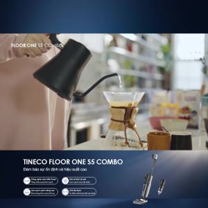 [Duy nhất 15.6: VC tối đa 1M] Máy hút bụi lau sàn Tineco Floor One S5 Combo  - Tự động giặt giẻ tiết kiệm thời gian - Bản Quốc tế