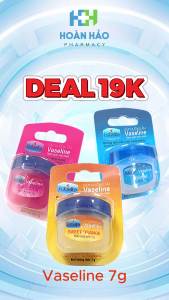 Kem Dưỡng Ẩm Vaseline Fobe Orginal (Màu Trắng) Làm Mềm Da dưỡng Da Mềm Mịn - Hủ 7g/ 50g