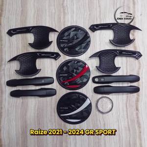 Paket Outer Cover Door Handle & Tutup Tangki Bensin Mobil Raize 2021-2024