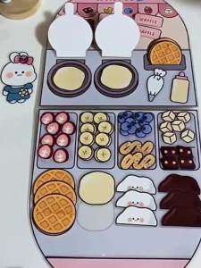 MI-M354 Mainan Edukasi Anak Quiet Book DIY No Cutting / Mainan Motorik Busy Book Activity Kids