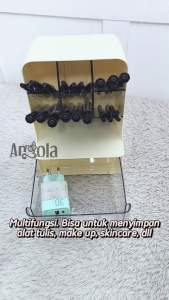 Angola Rak Meja Penyimpanan Alat Tulis C35 Stationery Organizer/Rak Serbaguna/Rak Make Up Skincare
