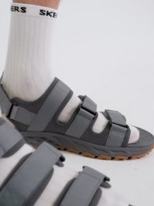 Skechers สเก็ตเชอร์ส รองเท้าแตะ ผู้ชาย Outdoor Escape Plan Trail Sandals - 237586-CHAR