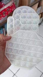 Pop It UV Light Color Change Mainan Anak Bubble Tik Tok Fidget Toy