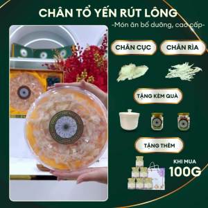 Chân Tổ Yến Sào Sạch Rút Lông Nguyên Chất The Nest House
