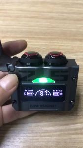 M25 Wireless Bluetooth 5.3 Headset Lower Power Consumption Waterproof TWS Sports Touch Earphones Large Digital Light Display Stereo Headphones