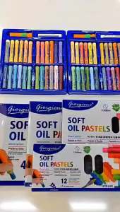 bside.ph 24/36/48 Prime Soft Oil Pastel Series Sets with PET box and free Plastic Extender