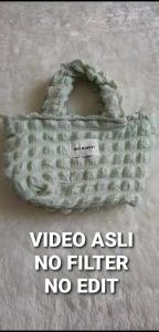 KOREAN TOP HANDLE PUFFY BAG