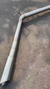 WTECH Knalpot Side Exit Sambungan Frontpipe Innova 2Kd/Non Vnt - 2Gd/Vrz - Reborn