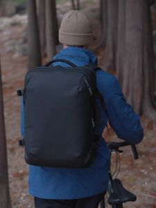 MARK RYDEN Mens backpack43L travel bagUSB charging port 17.3-inch laptop bag water-resistant fabricYKK zipper holiday giftMR9993