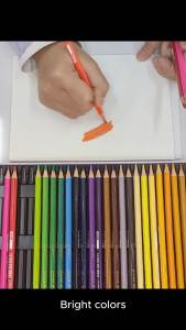 Radius K 12/24/36/48/72/120 colors professional oil color pencils set artist painting sketch wood color pencil school Art supplies