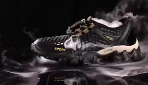 YoungShoes เดินทางรองเท้าปีนเขา กลางแจ้งตาข่ายรองเท้าเดินลุยน้ำ รองเท้าเดินป่าระบายอากาศ ไม่ลื่น ทนต่อการสึกหรอ รองเท้าผู้ชาย