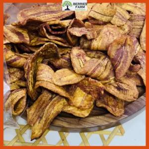 Chuối sấy không đường eat clean ngọt tự nhiên không chất bảo quản giòn rụm - Đồ ăn vặt giảm cân | Berries Farm