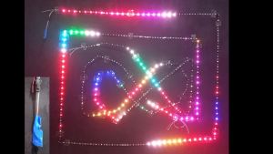 LED ไฟดาวหาง ใช้กับ LED เส้น WS2812B
